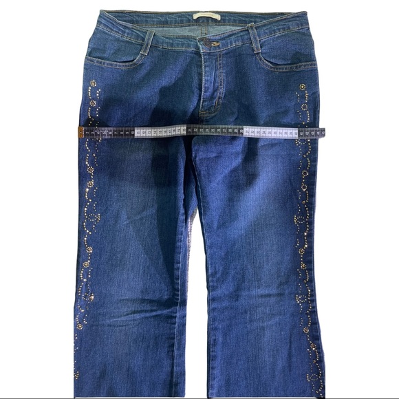 Retro embellished vintage Forever 21 Jeans size L - Picture 5 of 8